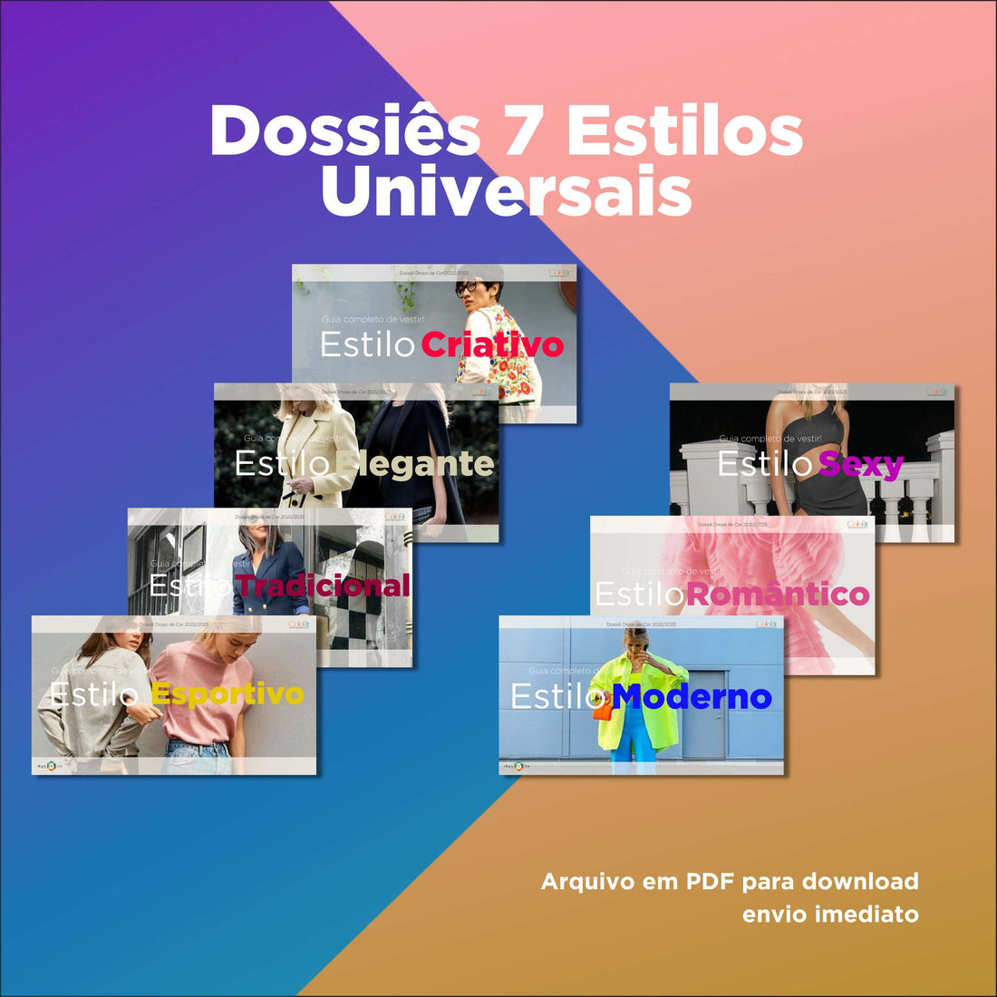 Dossiers 7 Estilos Universales - Portugués