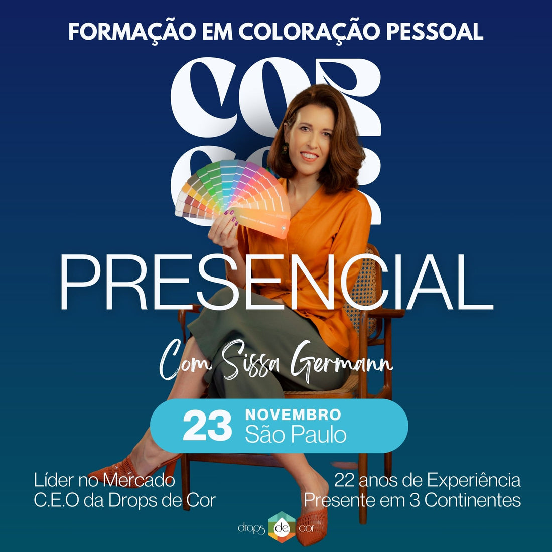 SP - Formação em Coloração Pessoal - 23 de Novembro