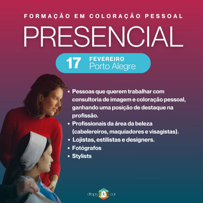 POA - Formação em Coloração Pessoal - 17 de Fevereiro