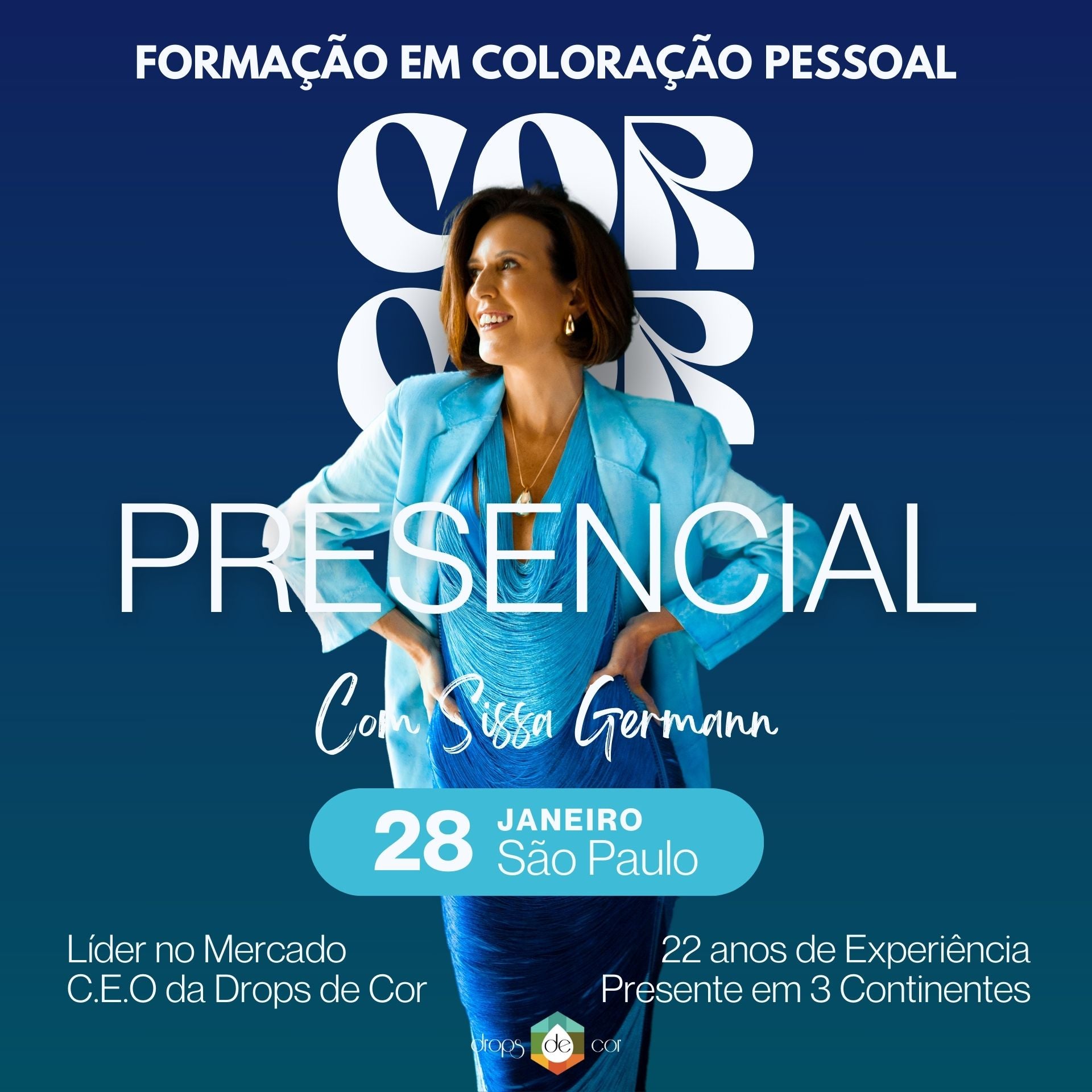 SP - Formação em Coloração Pessoal - 28 de Janeiro