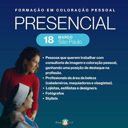 SP - Formação em Coloração Pessoal - 18 de Março