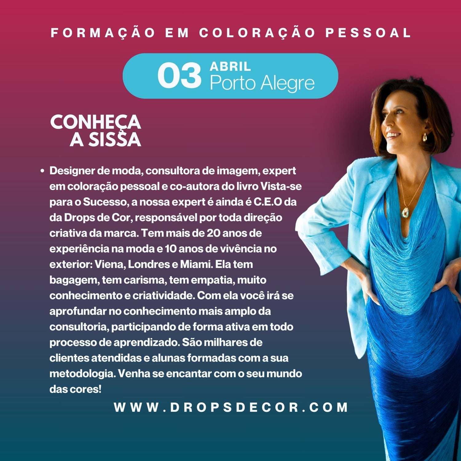 POA - Formação em Coloração Pessoal - 3 de Abril