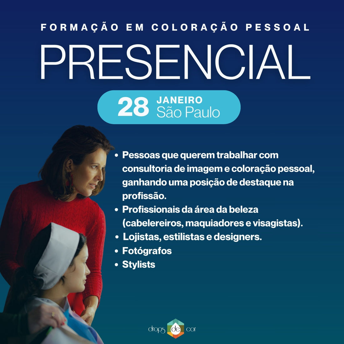 SP - Formação em Coloração Pessoal - 28 de Janeiro