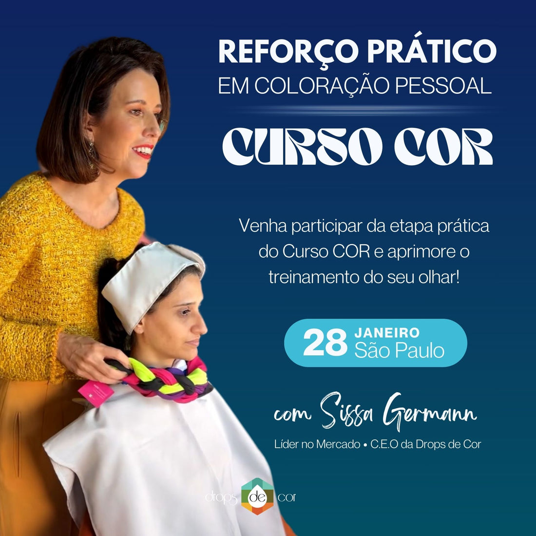 SP - Reforço Prático em Coloração Pessoal - 28 de Janeiro