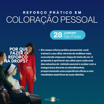 SP - Reforço Prático em Coloração Pessoal - 28 de Janeiro